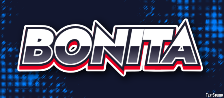 Bonita Effet de Texte