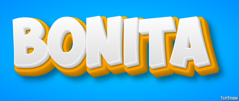 Bonita Effet de Texte