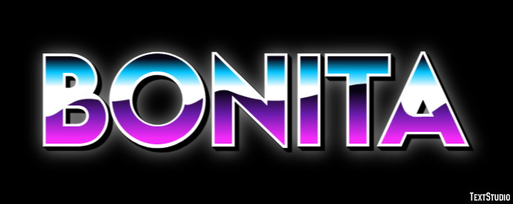 Bonita Effet de Texte