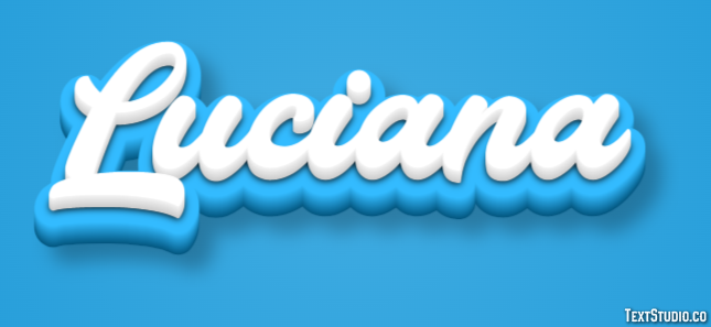 Luciana Effetto testo