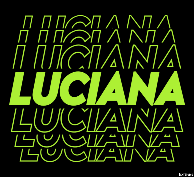 Luciana Effetto testo