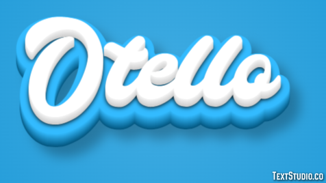 Otello Efeito de texto
