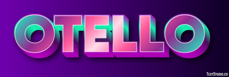 Otello Effetto testo