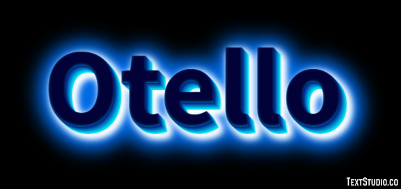 Otello Effetto testo
