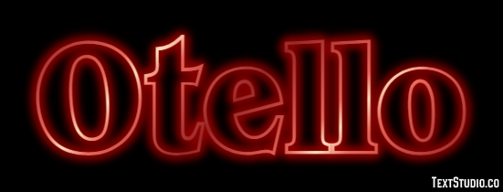 Otello Efeito de texto