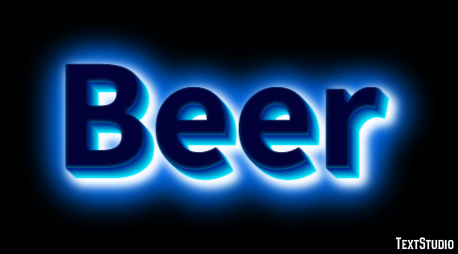 Beer Text effect