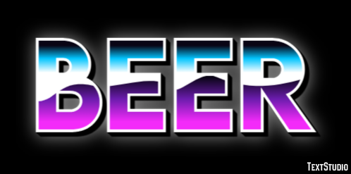 Beer Text effect