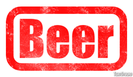 Beer Text effect