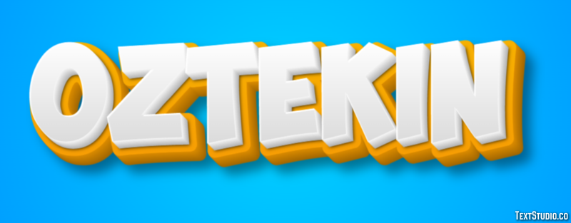 Öztekin Effetto testo