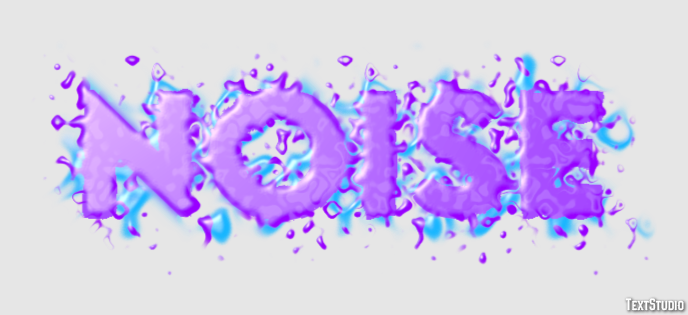 Noise Text Effect