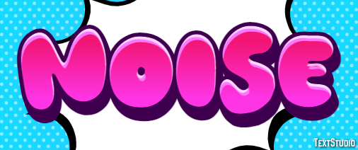 Noise Text effect