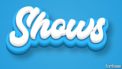 Shows Effet de Texte