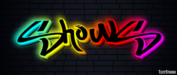Shows Efeito de texto