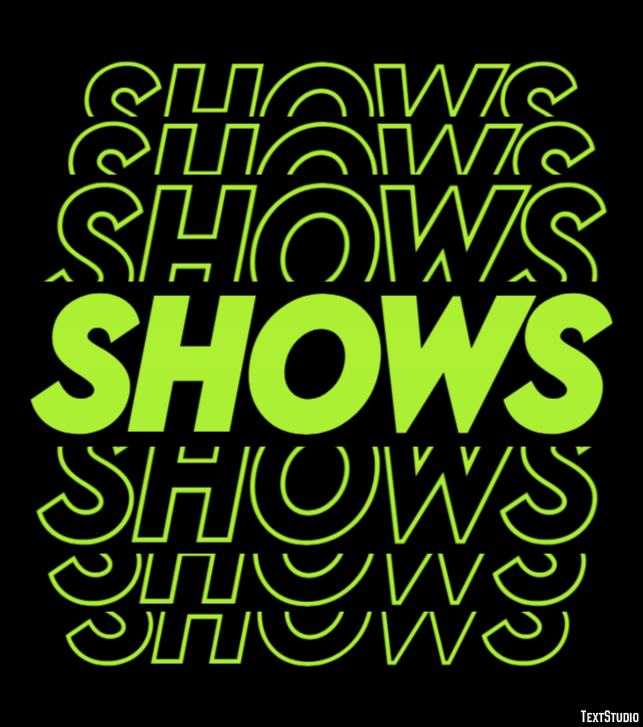 Shows Texteffekt