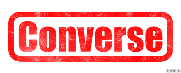 Converse Efecto de Texto