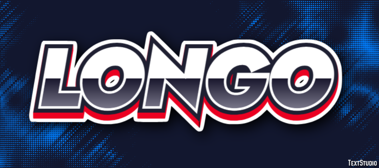Longo Efeito de texto
