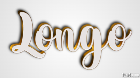 Longo Efeito de texto