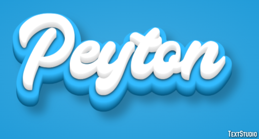 Peyton Efekt tekstowy