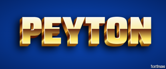 Peyton Efekt tekstowy