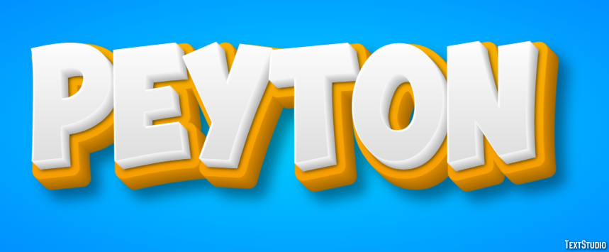 Peyton Efekt tekstowy