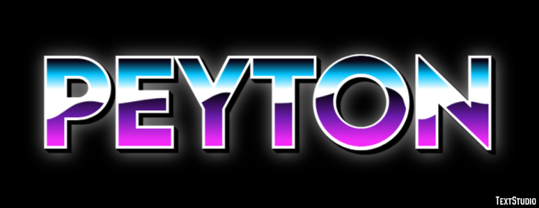 Peyton Text Effect