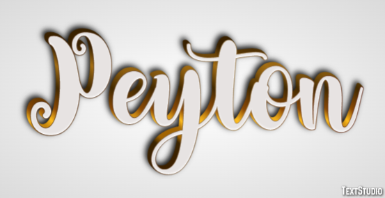 Peyton Efekt tekstowy