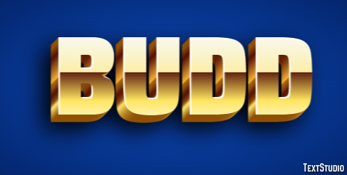 Budd Text effect