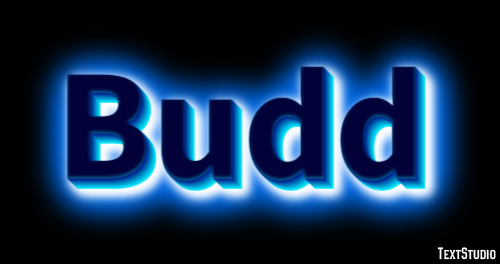 Budd Text effect