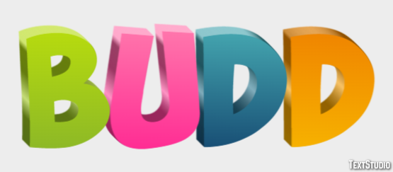 Budd Text effect