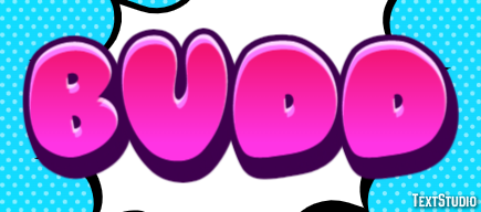 Budd Text effect