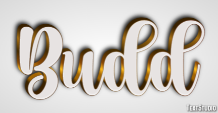 Budd Text Effect