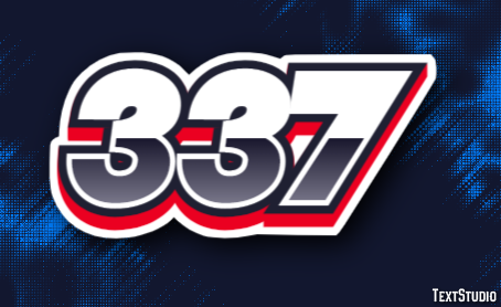 337 Text Effect