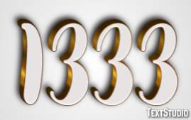 1333 Effetto testo