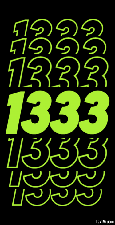 1333 Effetto testo