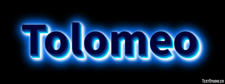 Tolomeo Effetto testo
