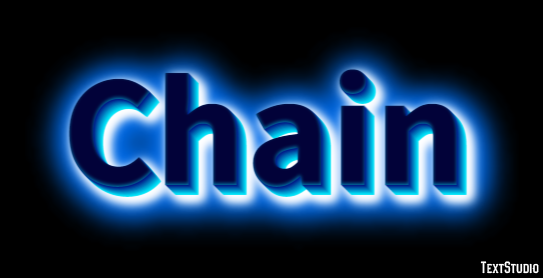 Chain Text Effect