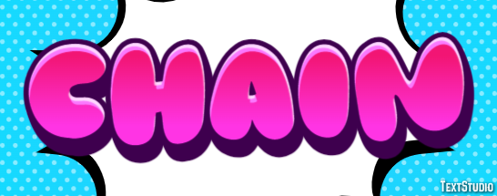 Chain Efecto de Texto