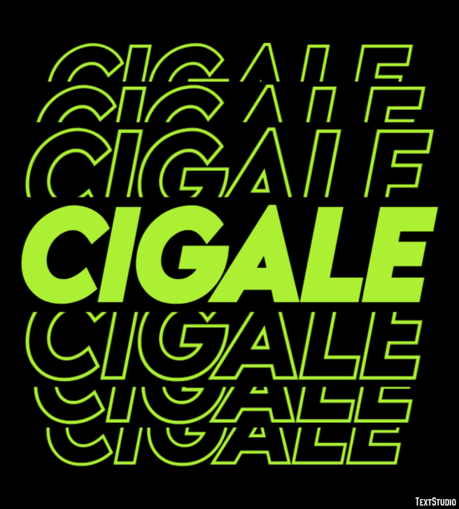 Cigale Effet de Texte