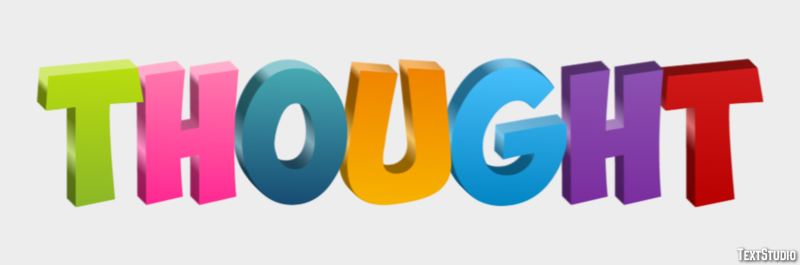 Thought Text Effect
