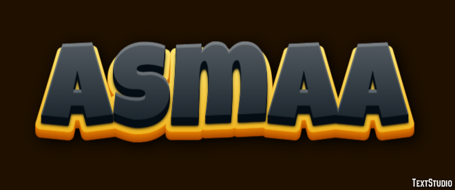 Asmaa Text Effect
