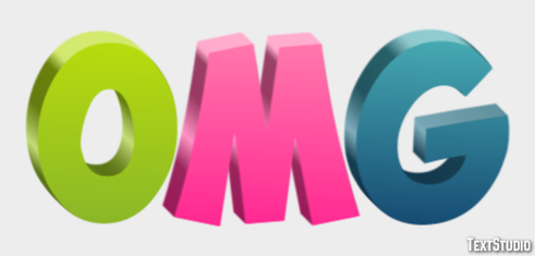 OMG Text Effect