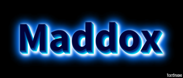 Maddox Efekt tekstowy