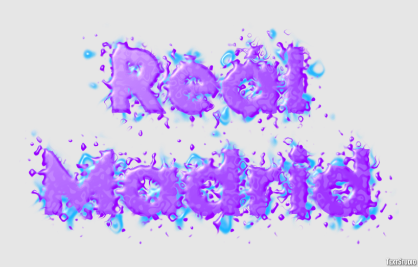 Reál Madrid Texteffekt