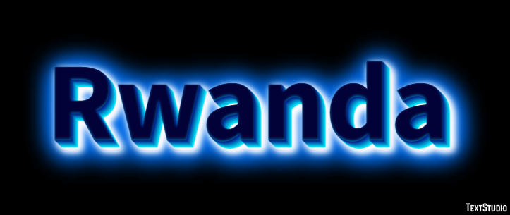 Rwanda Text Effect