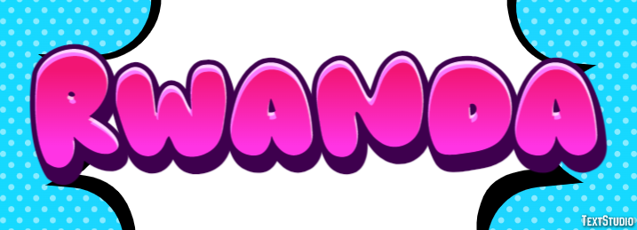 Rwanda Texteffekt