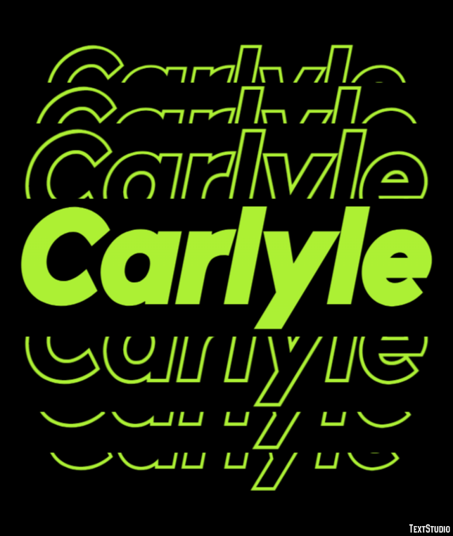 Carlyle Effetto testo