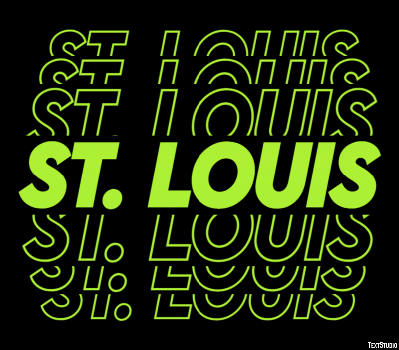 St. Louis Effet de Texte
