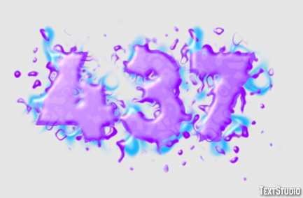 437 Text Effect