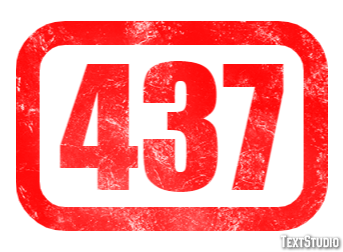 437 Text Effect