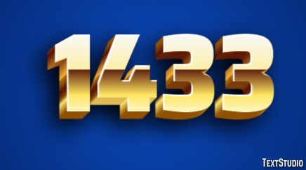 1433 Efecto de Texto